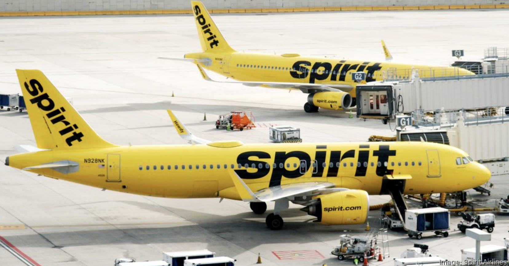 廉价航空Spirit Airlines破产了